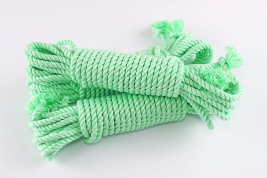 Mint Bamboo Silk Rope