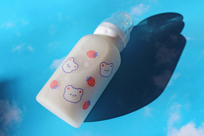 Strawberry Bear Adult Baby Bottle – Cute Cruelty