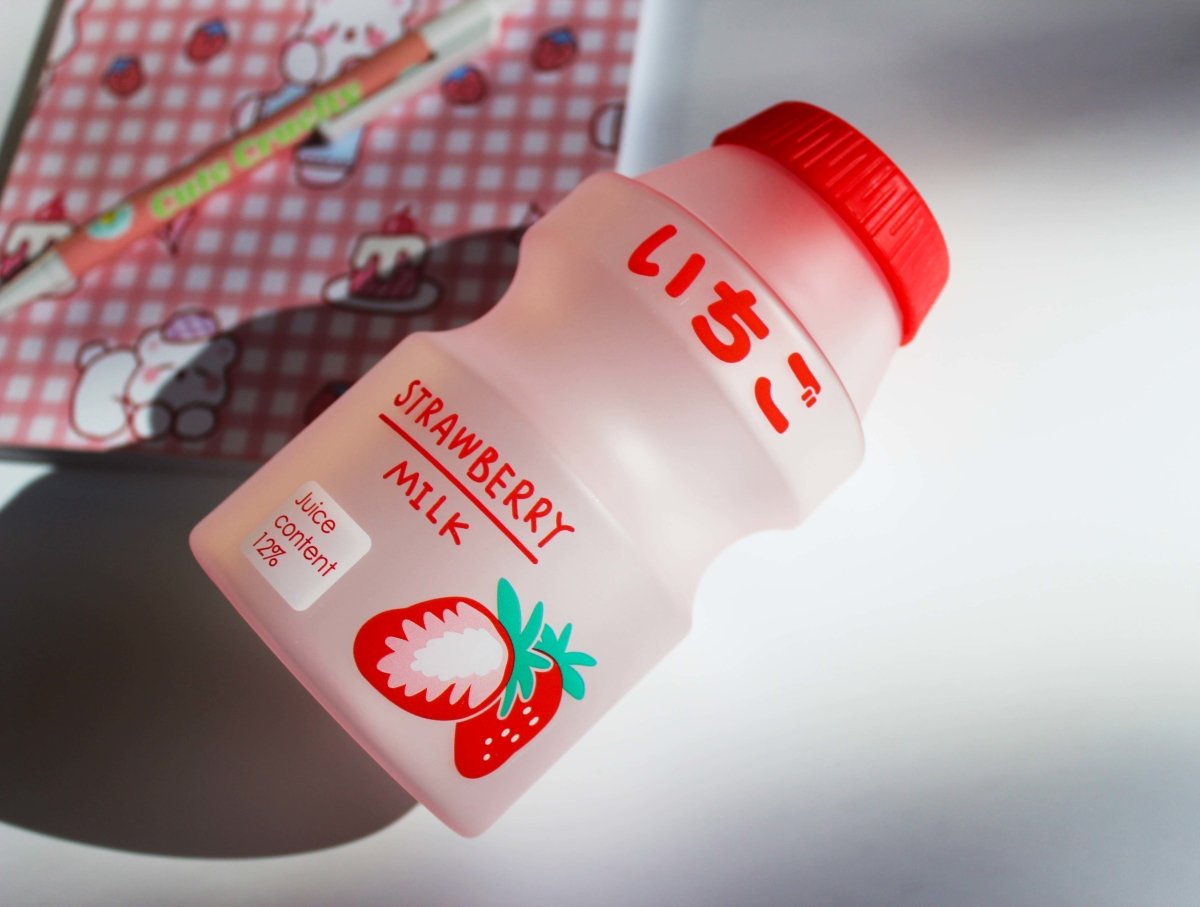 Strawberry milk bottle - #Cute_Cruelty#