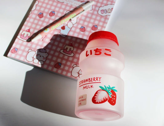 Strawberry milk bottle - #Cute_Cruelty#